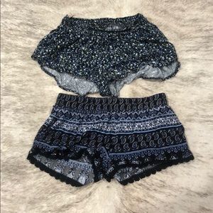 Small flowy shorts